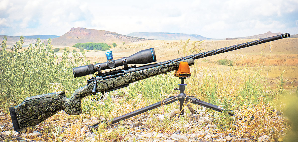 The ALTOPO is a long-range system, including a rifle, optic, wind meter and ammunition factory dialed to make 1,000-yard hits. It comes in a Boyt hard case and is completely assembled and sighted at the factory.